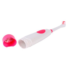 Rotary Electric Toothbrush No Rechargeable Tooth Brush Electric With 2 Brush Heads Blue Dental Care LE4 TIML66