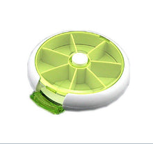 Rotatable 7 Days Environmental Portable Drug Storage Box Week Pill Medicine Case TIML66