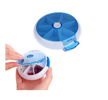 Rotatable 7 Days Environmental Portable Drug Storage Box Week Pill Medicine Case TIML66