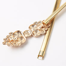 Sexy Chain Belt Abstract Clasp Stretchy Thin Elastic Waistband Skinny GoldSilver Belt Body Chain Women's Metal Belt TIML66 TIML66
