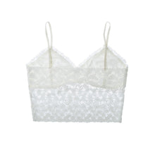 Sexy Crochet Lace Tank Top Women Crop Top Hollow Out V Neck Sleeveless Casual Vest Slim Women Tops Short Tee Blusas White TIML66 TIML66