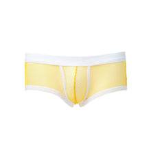Sexy Gay Men Mesh Sheer Boxer Shorts U Convex Pouch Bokserki Dropped Elastic Waist Gridding See Through Underpants Underwear TIML66 TIML66