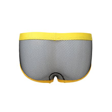 Sexy Gay Men Mesh Sheer Boxer Shorts U Convex Pouch Bokserki Dropped Elastic Waist Gridding See Through Underpants Underwear TIML66 TIML66