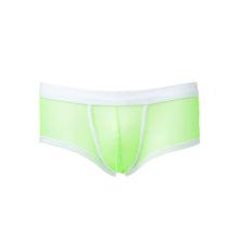 Sexy Gay Men Mesh Sheer Boxer Shorts U Convex Pouch Bokserki Dropped Elastic Waist Gridding See Through Underpants Underwear TIML66 TIML66