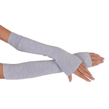 Sexy Lady Women Arm Long Half Fingerless Gloves Sleevelets Knitted Mittens Glove 13 Colors PY6 TIML66