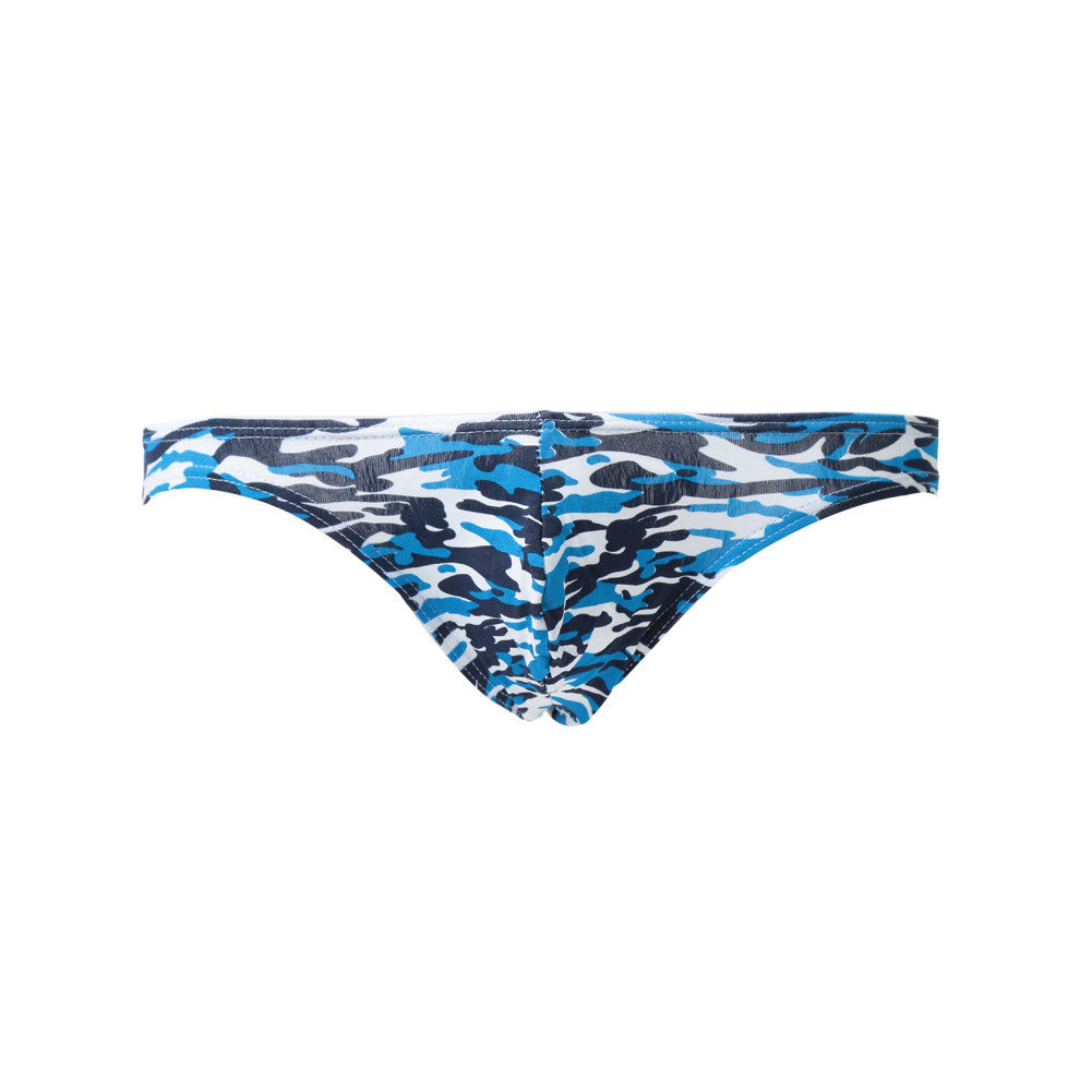 sexy men camouflage briefs underwear breathable men briefs u convex pouch low waist bikini briefs underpants TIML66