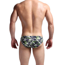 sexy men camouflage briefs underwear breathable men briefs u convex pouch low waist bikini briefs underpants TIML66
