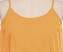 Sexy Women Two Pieces Chiffon Dress Spaghetti Straps Vestidos Tank Top Pleated Mini Dress Roupa Feminina Yellow TIML66 TIML66