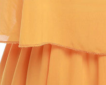 Sexy Women Two Pieces Chiffon Dress Spaghetti Straps Vestidos Tank Top Pleated Mini Dress Roupa Feminina Yellow TIML66 TIML66