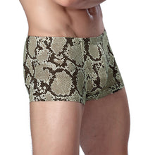 Sexy Underwear Men Snake Printed Spandex Underpants Mens Underwear Boxers Shorts Men's Boxer Panties L-XXXL TIML66 TIML66