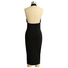 sexy women deep v neck wrap bodycon dress front zipper backless clubwear ukraine club party midi dress black vestidos de renda TIML66