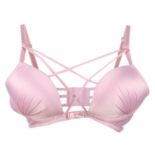 Sexy Women Girl Deep-V Bra Brassiere Underwire Bandage Push Up Underwear Bra Set TIML66