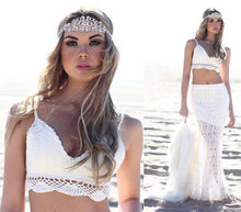 sexy women lace crochet crop top knitted bra halter boho beachwear bikini camisole camis bralette regata feminina black white TIML66
