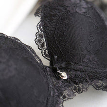 Sexy Women Lace Push Up Deep V Bra and Panty Set Underwire Bras Underwear Lingerie Outfits TIML66