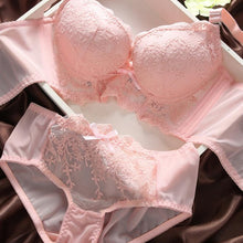 Sexy Push Up Lace Bra and Panty s Set Embroidery Underwear Lingerie Bras Suit TIML66