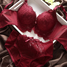 Sexy Push Up Lace Bra and Panty s Set Embroidery Underwear Lingerie Bras Suit TIML66