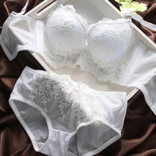Sexy Push Up Lace Bra and Panty s Set Embroidery Underwear Lingerie Bras Suit TIML66