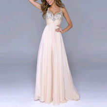 Sexy Sleeveless Sequin Prom Ball Party Dress Formal Gown Long Dress PY1 TIML66