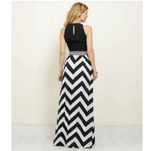 Sexy Striped Long Maxi Dress Ladies Boho Beach Elegant Sundress Dresses LE3 TIML66