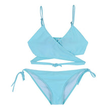 sexy womens bandage set push up padded bra swimsuit bathing swimwear TIML66