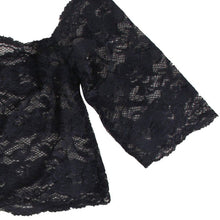 Sexy Women's Black Thin Lace Bra Tops + Panty Underwear Sets Breathable Hollow Out Crop Tops TIML66