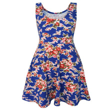 Sexy Women's Floral Sleeveless Short Mini Dress Body-con Casual Beach Sundress TIML66