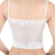 Sexy Womens Lace Mesh Tube Top Tank Bra Wrapped Chest Pad Underwear Bra  TIML66