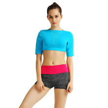 Short T shirt Women Crop Top Solid Color Short Sleeve Tops Slim Casual Tee Shirt Women T-shirt Blusas TIML66 TIML66