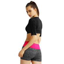Short T shirt Women Crop Top Solid Color Short Sleeve Tops Slim Casual Tee Shirt Women T-shirt Blusas TIML66 TIML66