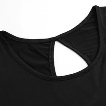sleeveless women dress hollow out evening party black dress robe elegant office dress vestidos xxxl plus size TIML66