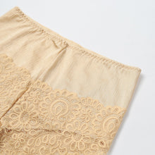 smooth soft stretch safety short pants for women luxury lace solidcolor boxers ladies shorts underwear feminino TIML66