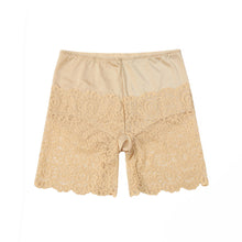 Smooth Soft Stretch Safety Short Pants Luxury Lace Solid Color Boxers Ladies Shorts Underwear Feminino TIML66 TIML66