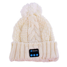 soft warm beanies hats for women wireless bluetooth smart caps headphone headset speaker mic TIML66