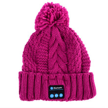 Soft Warm Beanies Hats for Wireless Bluetooth Smart Caps Headphone Headset Speaker Mic TIML66
