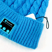 soft warm beanies hats for women wireless bluetooth smart caps headphone headset speaker mic TIML66