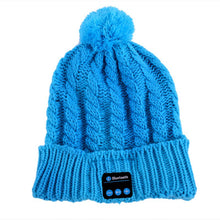 Soft Warm Beanies Hats for Wireless Bluetooth Smart Caps Headphone Headset Speaker Mic TIML66