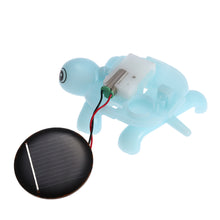 Solar Kids Toys Cute Mini Tortoise Crystal Solar Powered Energy Tortoise Insect Educational Solar Toys for Children TIML66 TIML66