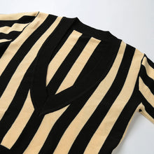 women sweaters pullovers deep v neck crop tops striped long sleeve knitted sweater outwear roupas femininas TIML66
