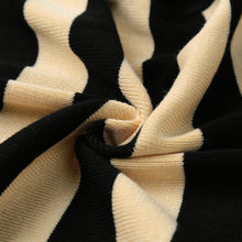 Women Sweaters Pullovers Deep V-neck Crop Tops Striped Long Sleeve Knitted Sweater Outwear Roupas Femininas TIML66 TIML66