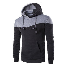 hoodies men sudaderas hombre hip hop mens hoodie decorative pocket patchwork sweatshirts tracksuit TIML66
