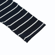 Striped Dress Sexy Women Dress Cut Out Cold Shoulder O-Neck Long Sleeve Ladies Vintage Dress Vestido De Festa TIML66 TIML66