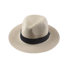 Women Straw Hat Floppy Wide Brim Foldable Sun Hat Beach Holiday Casual Cap WhiteBeigeBrown TIML66 TIML66