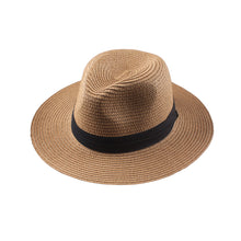 Women Straw Hat Floppy Wide Brim Foldable Sun Hat Beach Holiday Casual Cap WhiteBeigeBrown TIML66 TIML66