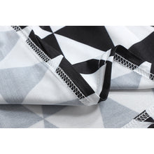 women sleeveless sexy dress geometric print party evening vintage dress plus size boho dress vestidos TIML66