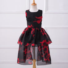 Sweet Flower O Neck Collar Sleeveless Floral Color Infant Baby Girls Dress 3-8Y Toddler Girls Birthday Party Dress PY2 TIML66
