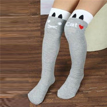 Toddlers Kids Girls Knee High Socks School Cotton Tights Striped Stockings for Girls 1-8Years TIML66
