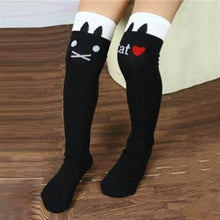 kids girls knee high socks school cotton tights striped stockings for girls TIML66