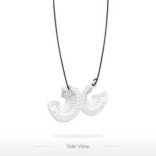 3d printed wings jewelry original design unique model girls boys hanging punk style necklace bff bijoux TIML66