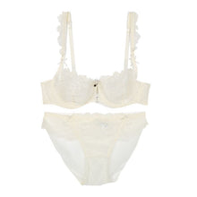 Underwear Women Bra and Panty Set Black Mesh Ultra-thin Plus Size Sexy Lingerie Transparent Lace Bra Set Push Up Brassiere TIML66