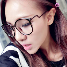 Unisex Women Men Retro Round Nerd Glasses Curving Earstems Semi Metal Frame Spectacles Oculos Feminino TIML66